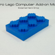 Illustration for article titled This Tiny Computer Stacks Into a Colorful Lego Brick